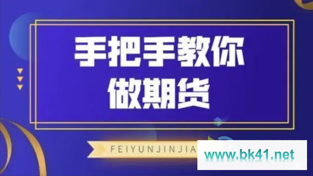 飞云金教《手把手教你做期货》-不可思议资源网